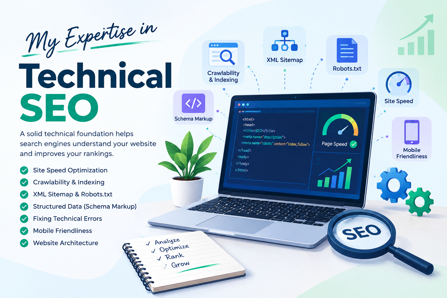 My Technical SEO Expertise: How I Build Stronger, Search-Ready Websites