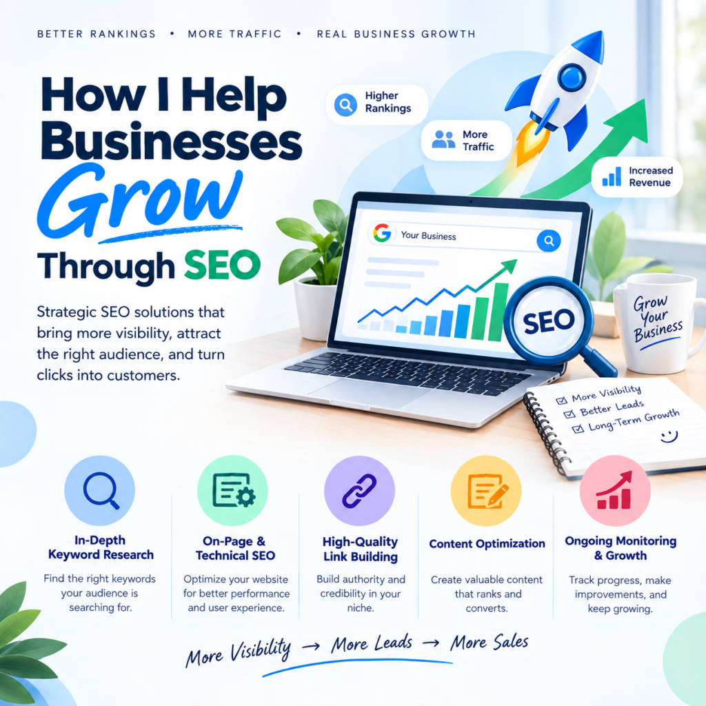 H1: How I Help Businesses Grow Through SEO