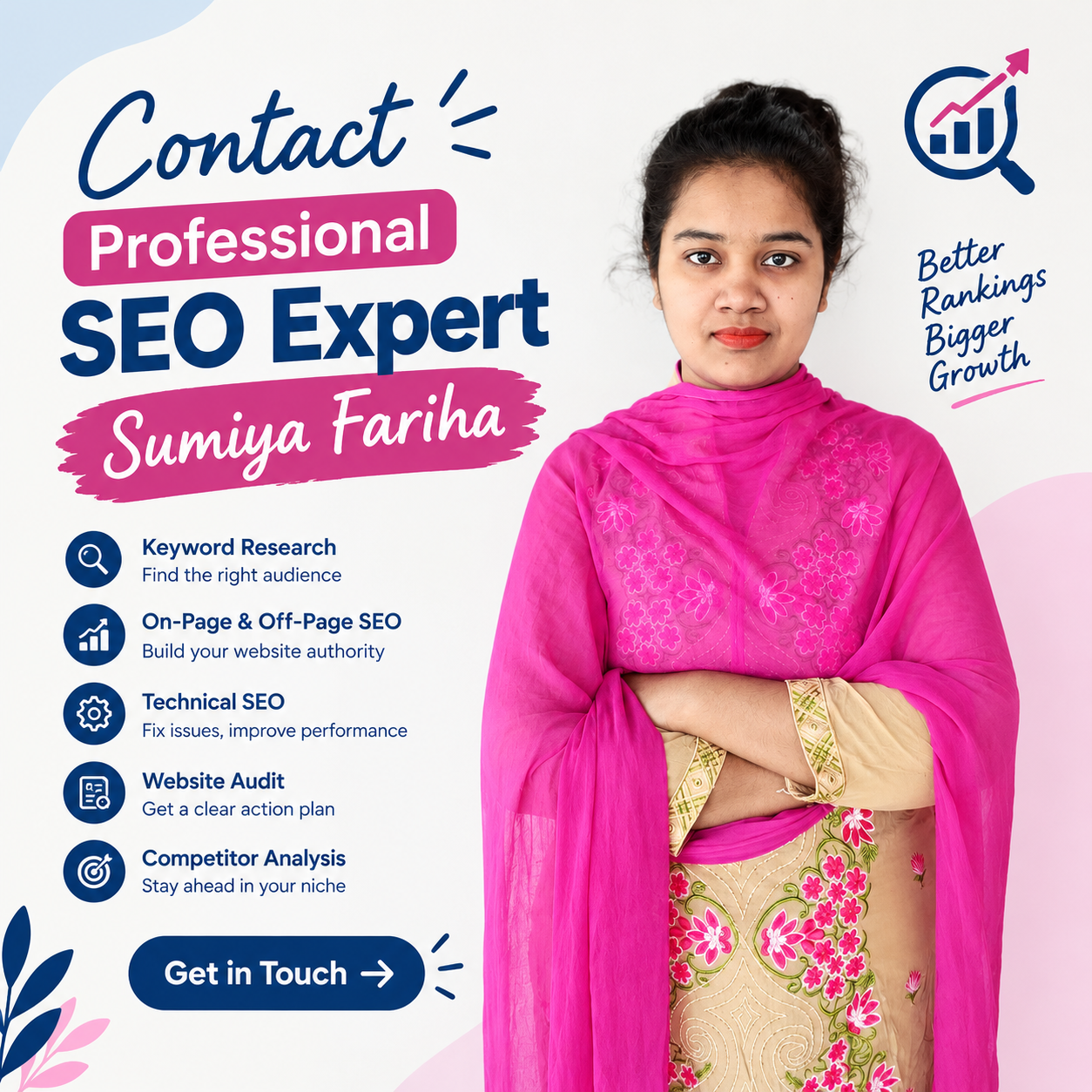 Contact Professional SEO Expert in Bangladesh